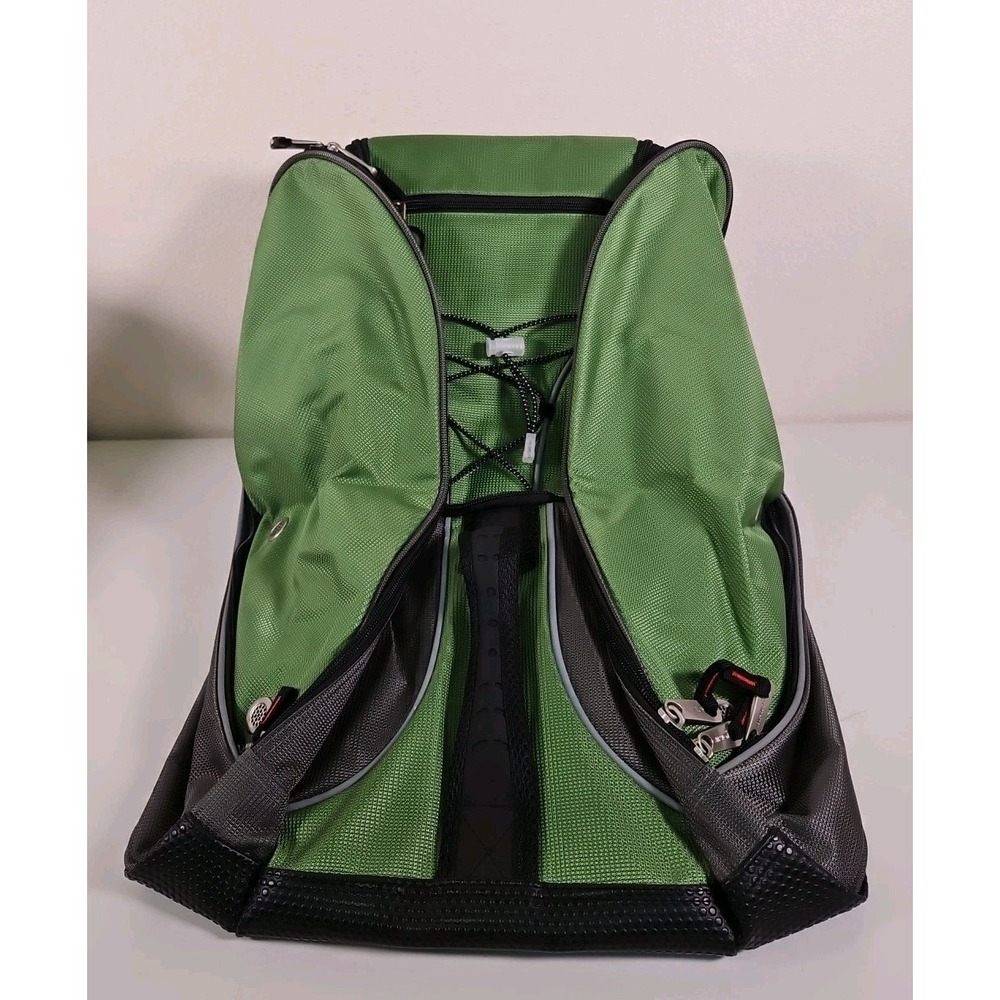 Athalon 330 Everything Boot Bag Backpack Ski Snowboard Travel Black Green NWT